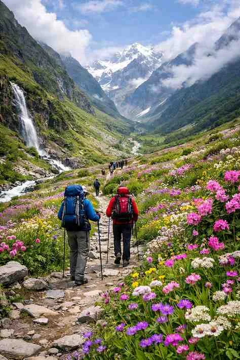 Valley Of Flowers Trek